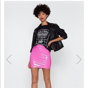 The Vinyl Word Mini Skirt